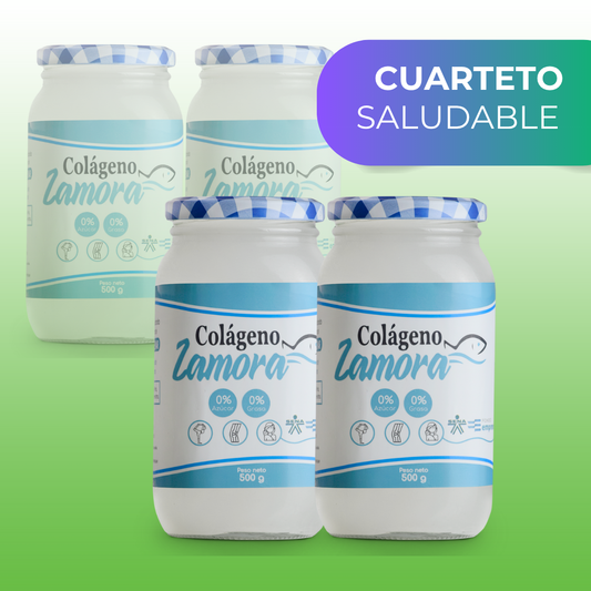 CUARTETO SALUDABLE - 4 Colágenos 500g