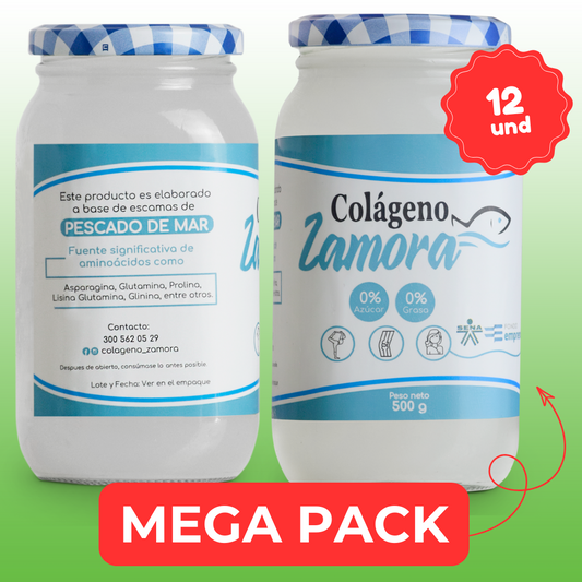 Mega Pack 12 Colágenos 500g