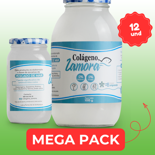 Mega Pack - 12 Colágenos 1000g